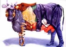 רוב העור המשמש בתעשיית מוצרי העור, מופק מחיות שנוצלו בתעשיות אחרות, ובעיקר בתעשיית בשר הבקר